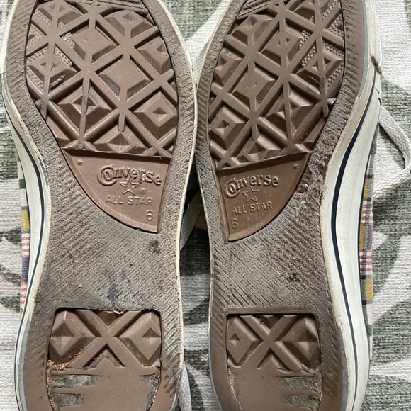 Plaid Converse Chuck Taylor All Star Low Top - Picture 2 of 3